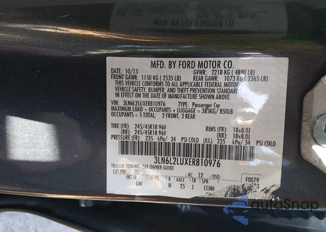 2014 Lincoln Mkz Hybrid z USA, uszkodzony, nr VIN 3LN6L2LUXER810976